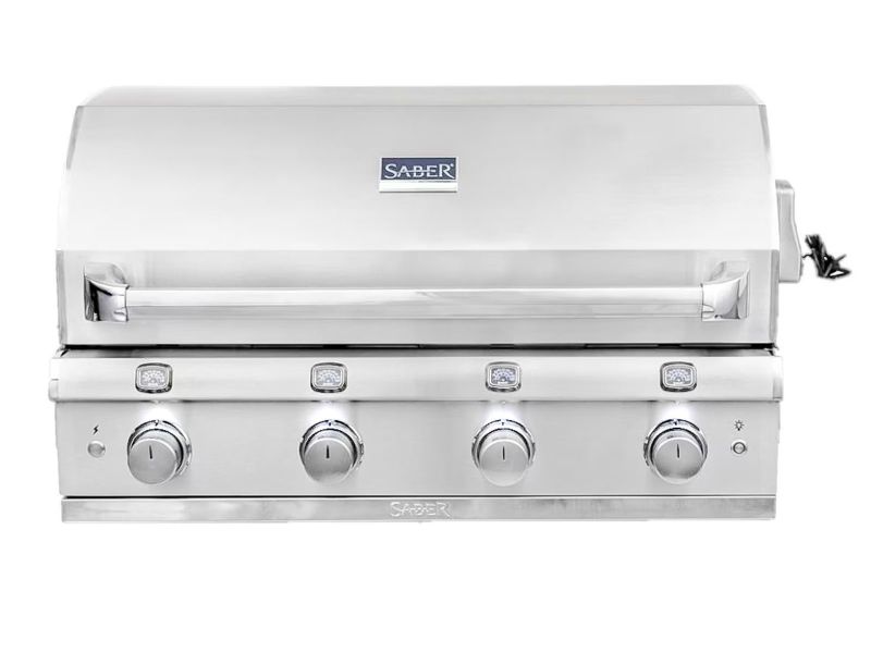 Saber Elite 670 Built-In Gas Grill - Thumbnail 3