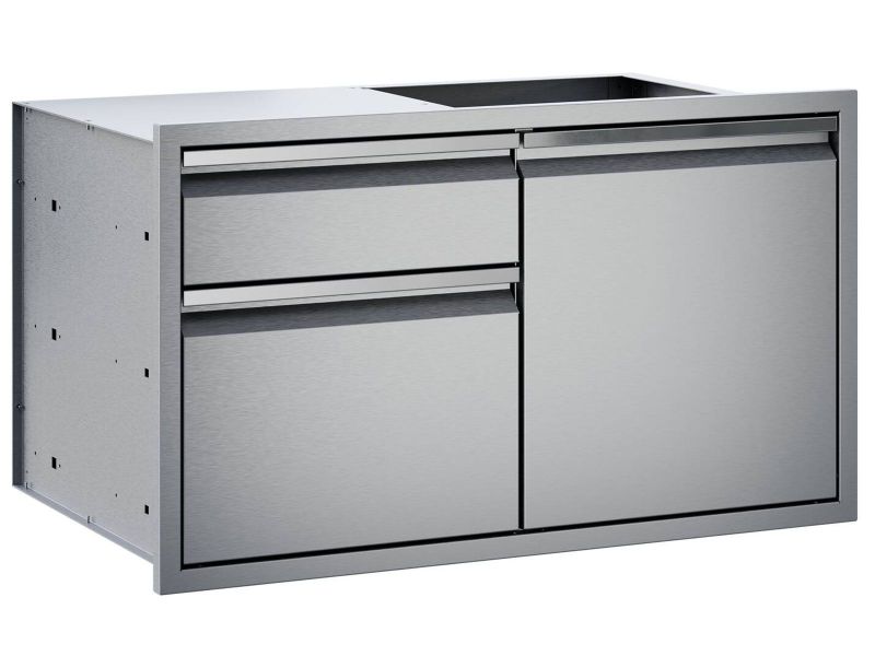 Twin Eagles 36-Inch Stainless Steel Access Door & Double Drawer Combo