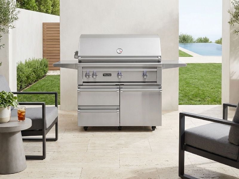 Viking 5-Series VQGFS5421LSS, VQGFS5421NSS | Freestanding (In Cart