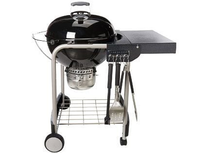 Weber Performer 22-Inch Freestanding Charcoal Grill With Touch-N-Go Ignition - Black