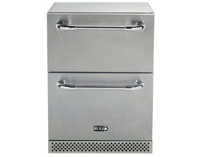 Bull Premium 5 Cu. Ft. Outdoor Rated Double Drawer Refrigerator