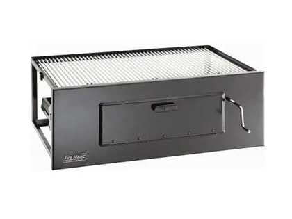 Fire Magic Lift-A-Fire Built-In Charcoal Grill - Large