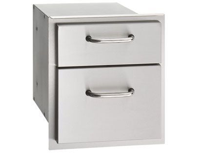 Fire Magic Select 14-Inch Double Access Drawer