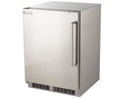 Fire Magic 24-Inch 5.1 Cu. Ft. Left Hinge Outdoor Rated Compact Refrigerator