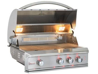 Blaze 48-Inch Built-In/Tabletop Stainless Steel Electric Grill