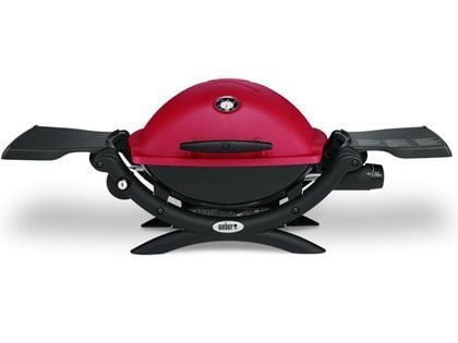 Weber Q 1200 Portable Propane Gas Grill - Red