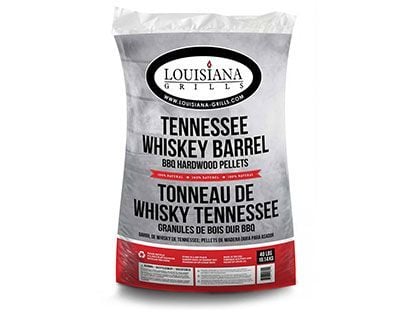 Louisiana Grills 40 Lb. Natural Hardwood Pellets - Tennessee Whiskey Barrel
