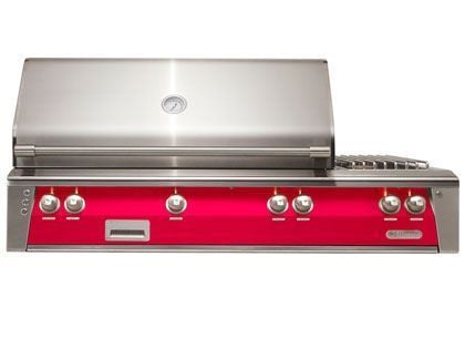 Alfresco 56-Inch Luxury Built-In Deluxe Gas Grill With Rotisserie & Double Side Burner