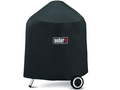 Weber Premium Grill Cover For 26-Inch Original Kettle Premium Charcoal Grills