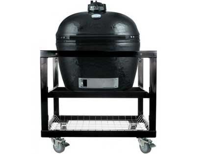 Primo Ceramic Charcoal Smoker Grill On Cart for Oval XL