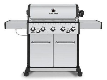 Broil King Baron S 590 Pro IR 5-Burner Gas Grill With Rotisserie and Sear Station