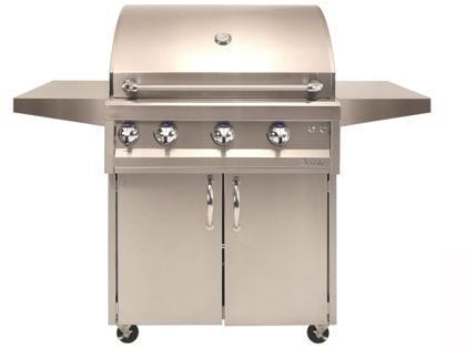 Artisan Professional 32-Inch 3-Burner Freestanding Gas Grill With Rotisserie
