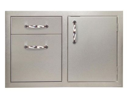 Artisan 36-Inch Soft-Close Right Hinge Door & Double Drawer Combo