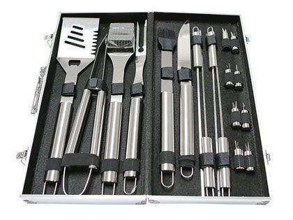 Cal Flame 18 Piece BBQ Grilling Tool Set