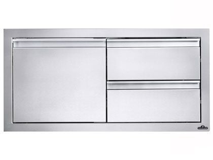Napoleon 36-Inch Stainless Steel Single Door and Double Drawer Combo