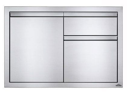 Napoleon 36-Inch Stainless Steel Single Door and Double Drawer