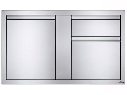 Napoleon 42-Inch Stainless Steel Large Single Door and Double Drawer