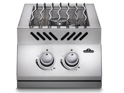 Napoleon Built-In 500 Series Inline Dual Range Top Burner with Stainless Steel Cover