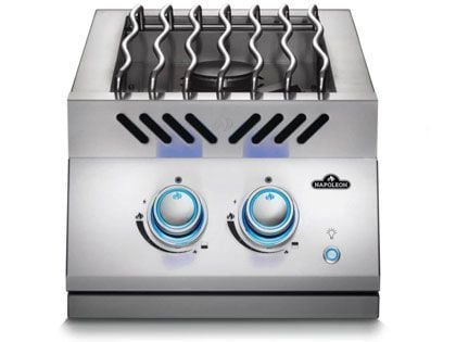 Napoleon Built-In 700 Series Inline Dual Range Top Burner with Stainless Steel Cover