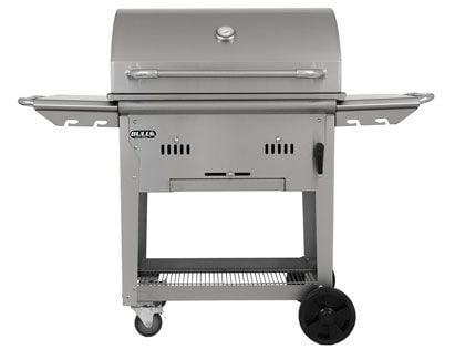 Bull Bison Premium 30-Inch Charcoal Grill with Cart