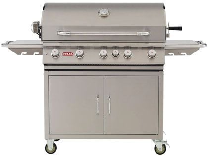 Bull Brahma 38-Inch 5-Burner Gas Grill with Rotisserie and Cart