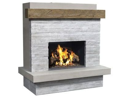 American Fyre Designs 68-Inch Brooklyn Outdoor Gas Fireplace