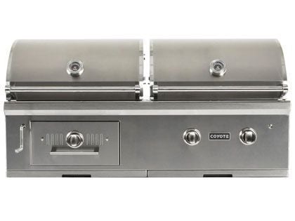 Coyote Centaur 50-Inch Built-In Gas & Charcoal Dual Fuel Grill