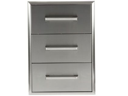 Coyote 18-Inch Triple Access Drawer