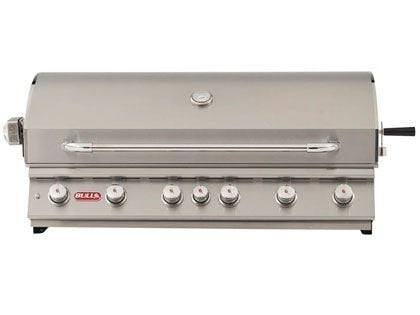 Bull Diablo 46-Inch 6-Burner Built-In Gas Grill With Rotisserie