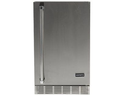 Coyote 21-Inch 4.1 Cu. Ft. Right Hinge Outdoor Rated Compact Refrigerator