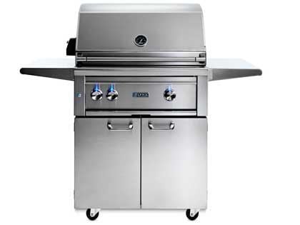 Lynx Professional 30-Inch Gas Grill With One Infrared Trident Burner And Rotisserie 