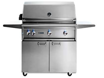 Lynx Professional 36-Inch Gas Grill With One Infrared Trident Burner And Rotisserie