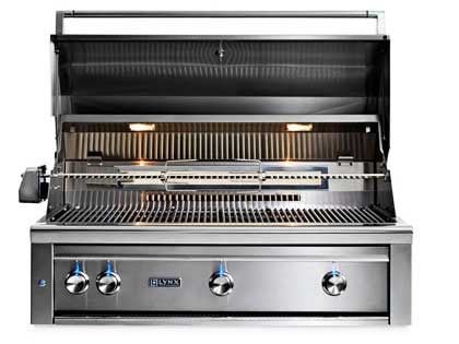 Lynx Professional 42-Inch Built-In All Infrared Trident Gas Grill with Rotisserie