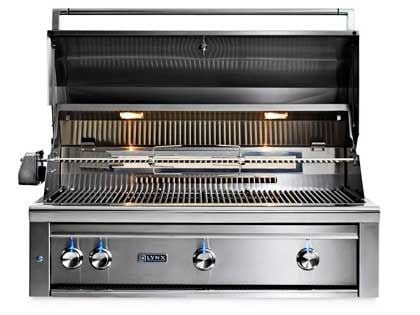 Lynx Professional 42-Inch Built-In Gas Grill With One Infrared Trident Burner And Rotisserie