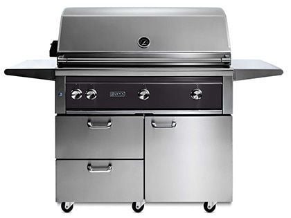 Lynx Professional 42-Inch Gas Grill With One Infrared Trident Burner And Rotisserie