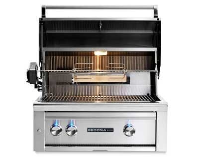 Lynx Sedona 30-Inch Built-In Gas Grill With One Infrared ProSear Burner And Rotisserie