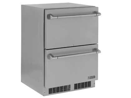 Lynx 24-Inch 5.0 Cu. Ft. Outdoor Rated Double Drawer Refrigerator