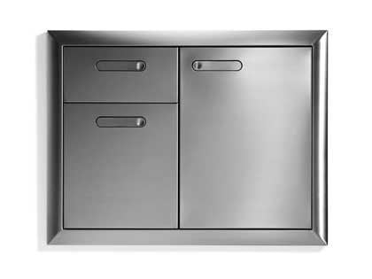 Lynx Ventana 30-Inch Trash Center And Double Drawers
