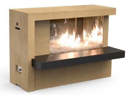 American Fyre Designs 59-Inch Manhattan Outdoor Gas Fireplace