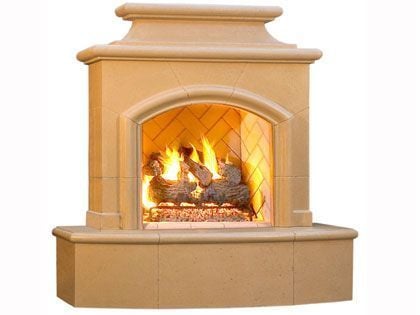 American Fyre Designs 65-Inch Mariposa Outdoor Gas Fireplace