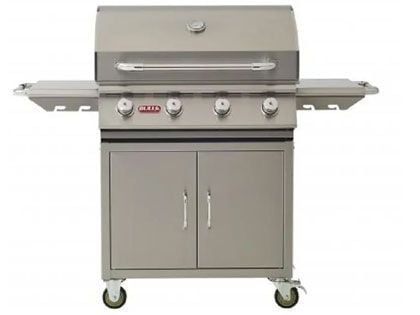 Bull Outlaw 30-Inch 4-Burner Gas Grill with Cart