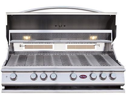Cal Flame P Series 48-Inch 6-Burner Built-In Gas Grill With Rotisserie & Back Burner
