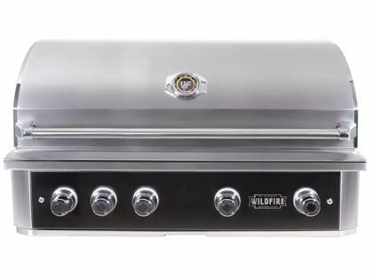 Wildfire Ranch PRO 42-Inch Black 304 Stainless Steel Gas Grill