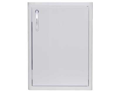 Blaze 21-Inch Right Hinged Stainless Steel Single Access Door - Vertical