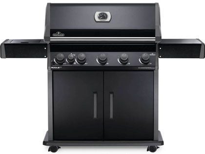 Napoleon Rogue XT 625 SIB Natural Gas Grill with Infrared Side Burner - Black