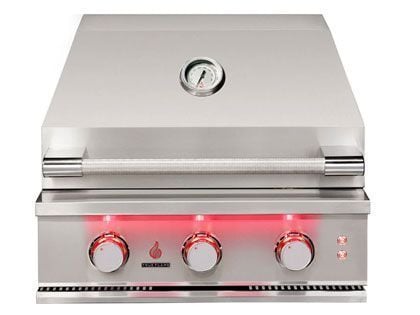 TrueFlame 25-Inch 3-Burner Built-In Gas Grill 