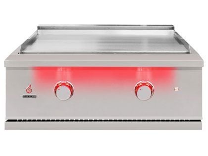 TrueFlame 30-Inch Stainless Steel Griddle