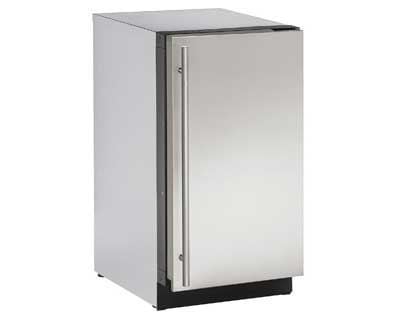 U-Line 2000 Series 18-Inch 3.4 Cu. Ft. Built-In Compact Refrigerator - Stainless Steel
