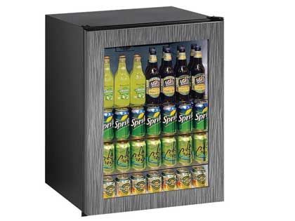 U-Line ADA Series 24-Inch 5.4 Cu. Ft. Built-In ADA Compliant Refrigerator With Glass Door - Panel Ready
