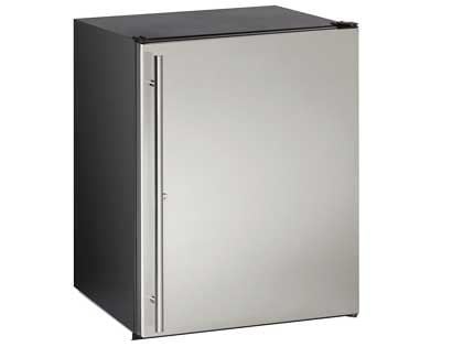 U-Line ADA Series 24-Inch 5.3 Cu. Ft. Built-In ADA Compliant Refrigerator With Lock - Stainless Steel